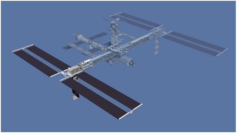 صور مركبات فضائية غريبة ادخل وشوف ISS-construction